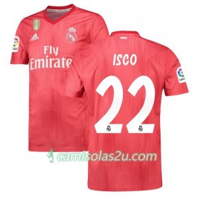 Camisolas de Futebol Real Madrid ISCO 22 Equipamento 3ª 2018/19 Manga Curta